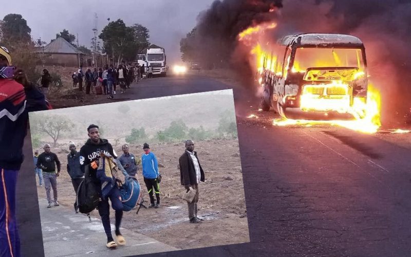 Wikki FC players escape death in road accident as bus burns to ashes