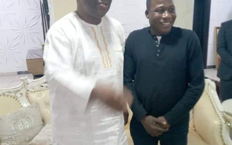 Photo News: Fani-Kayode meets Sunday Igboho