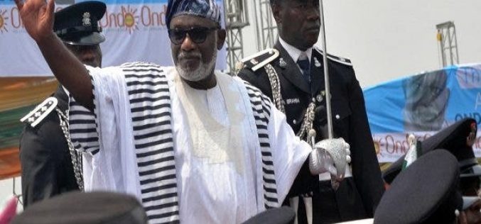 Breaking: Governor Akeredolu sworn in for second term