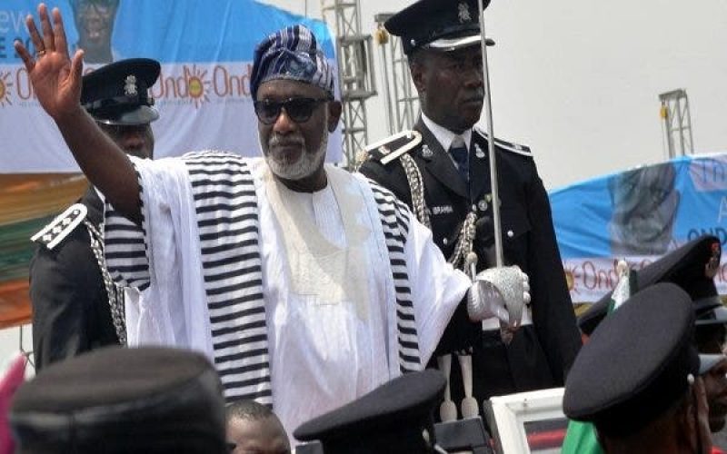 Breaking: Governor Akeredolu sworn in for second term