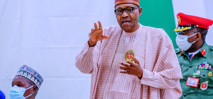 Buhari to Security Chiefs: You must recapture areas being occupied by criminals
