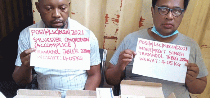 NDLEA intercepts container-load of tramadol in Apapa port
