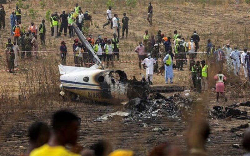 PHOTOS: 7 Air Force officers who died in Abuja air crash buried