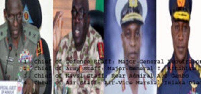 Senate screens new service chiefs