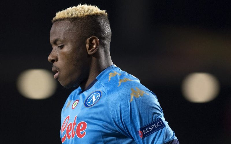 Osimhen returns after nasty head knock at Atalanta
