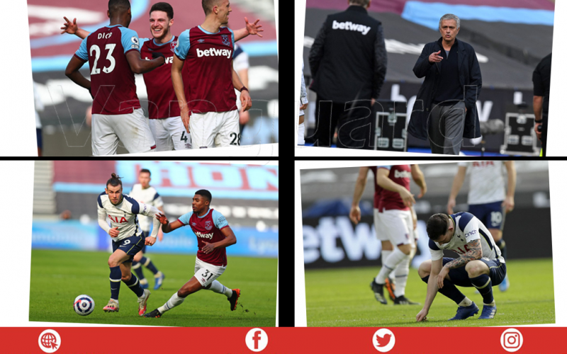 Premier League: West Ham up to fourth as troubled Tottenham crash again