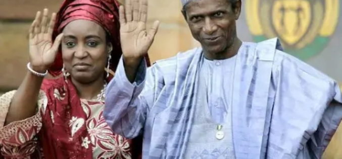 Former Nigeria First Lady urges FG to complete Yar’Adua’s e-library project