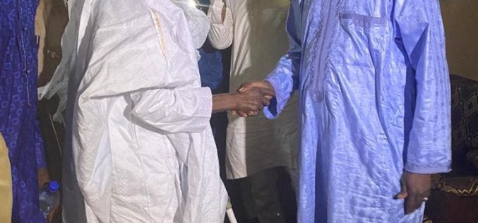 Ahmad Sani Yarima pays sympathy visit to Seriki Hausa Shasha