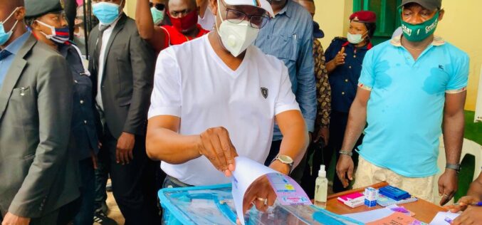 Delta LG Polls :Okowa expresses satisfaction over peaceful conduct
