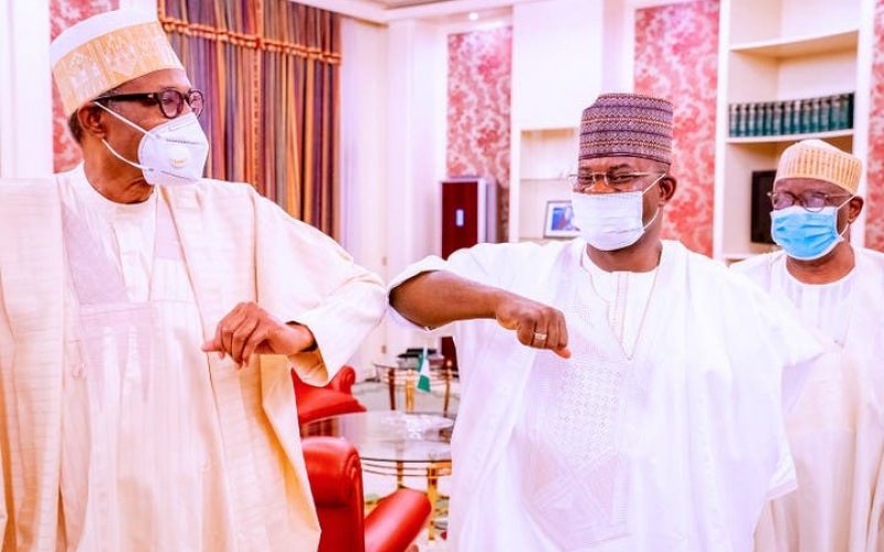 Buhari meets Gov Bello of Kogi, says Nigeria’s unity not negotiable