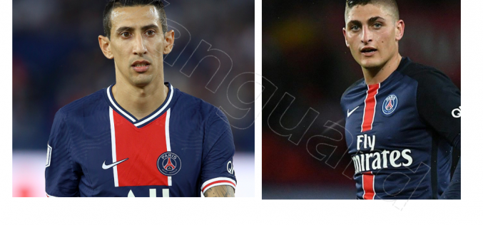 Di Maria, Verratti return for PSG ahead of Barca tie