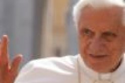 Pope Benedict says decision to resign entirely his own, has no regrets