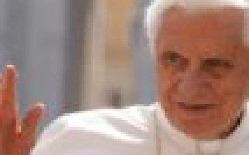 Pope Benedict says decision to resign entirely his own, has no regrets