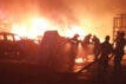 Fire guts Onitsha plastic market