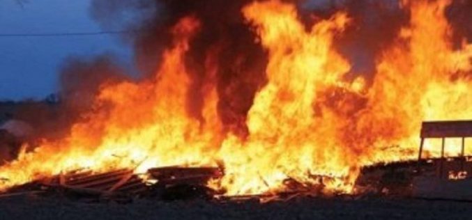 Fire razed shops, old PZ building in Osogbo