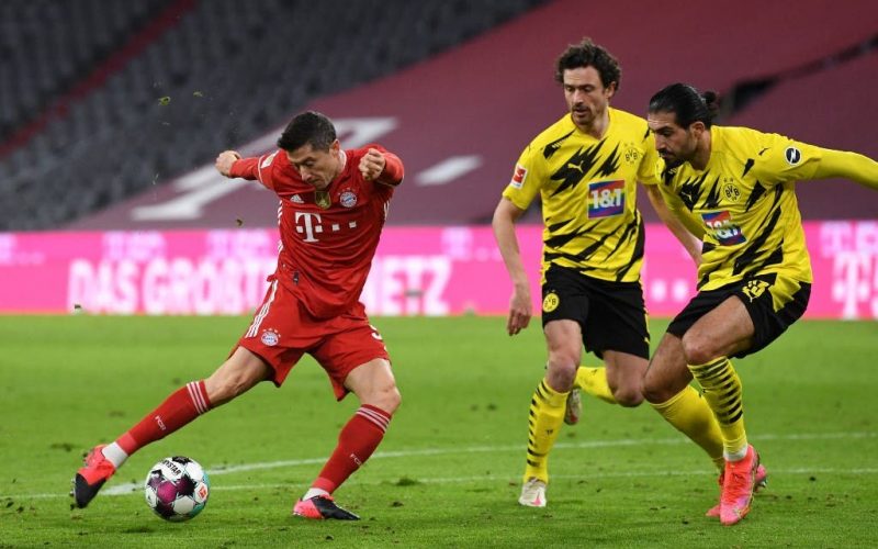 Lewandowski hits hat-trick in Bayern vs Dortmund six-goal thriller