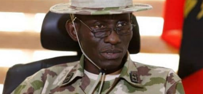 CDS Irabor decries bearing of Illegal arms
