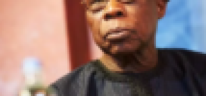Okowa felicitates with Obasanjo at 84