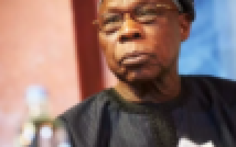 Okowa felicitates with Obasanjo at 84