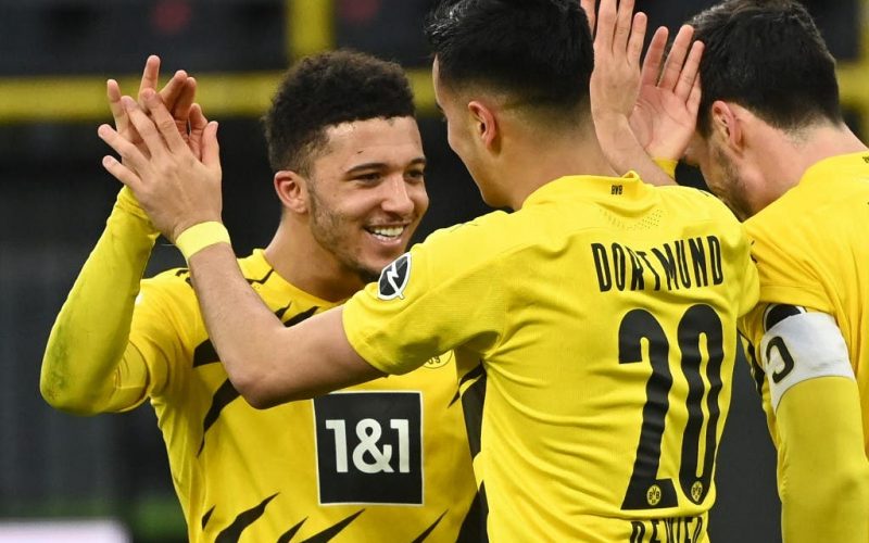 Sancho fires Dortmund into German Cup semi-finals