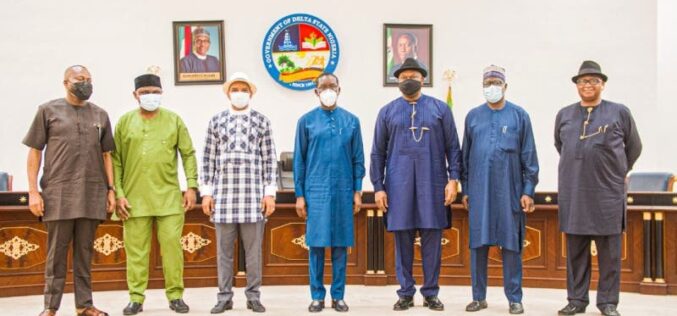 Okowa seeks partnership with NIMASA in maritime