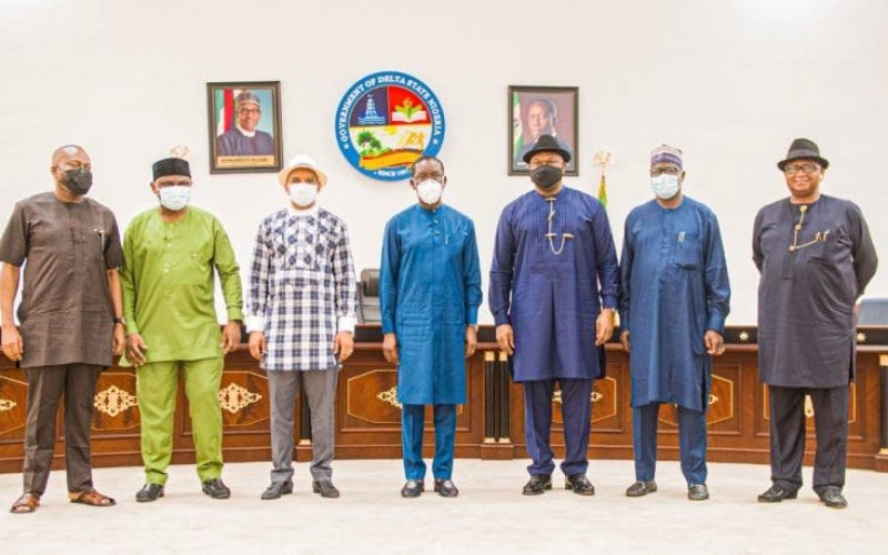 Okowa seeks partnership with NIMASA in maritime