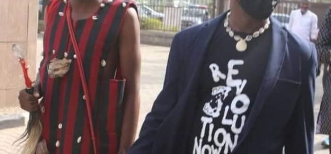 Trial of Sowore, others adjourned to May 7 as ‘babalawo’ storms court in solidarity
