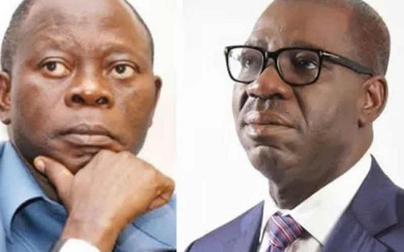 Obaseki meets Oshiomhole in Auchi, says no personal grudge against him