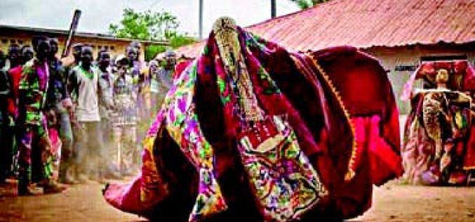 BIZARRE: How youths attacked masquerade in Oyo