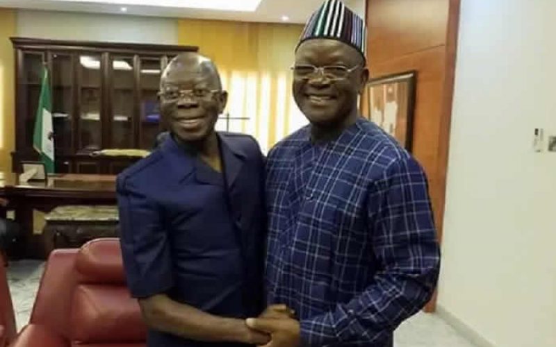 Ortom vs Oshiomhole N10billion suit: Court fixes May 14 for hearing of Oshiomhole’s out-of-Court settlement plea