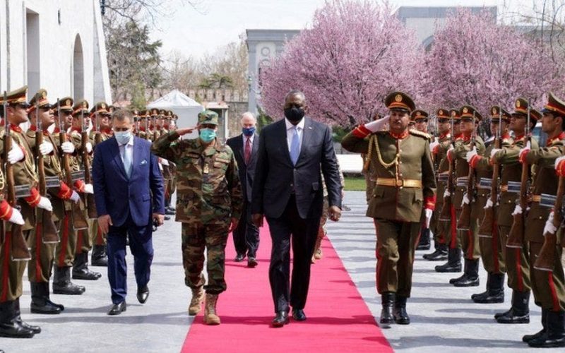 US Defence Secretary visits Afghanistan ahead of troops withdrawal