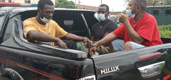 Police burst syndicate impersonating taskforce to divert containers from Lagos