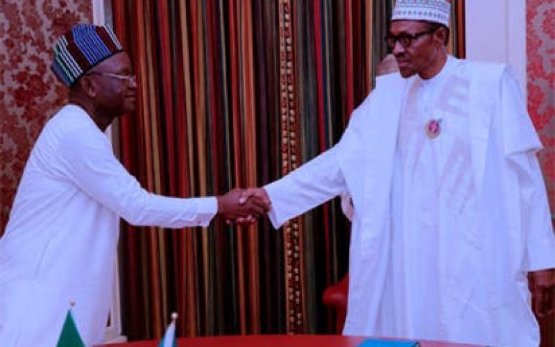 BREAKING: Buhari, Ortom meet in Aso Rock