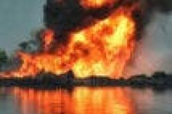 Suspected militants set ablaze Agip oil pipelines in Bayelsa community