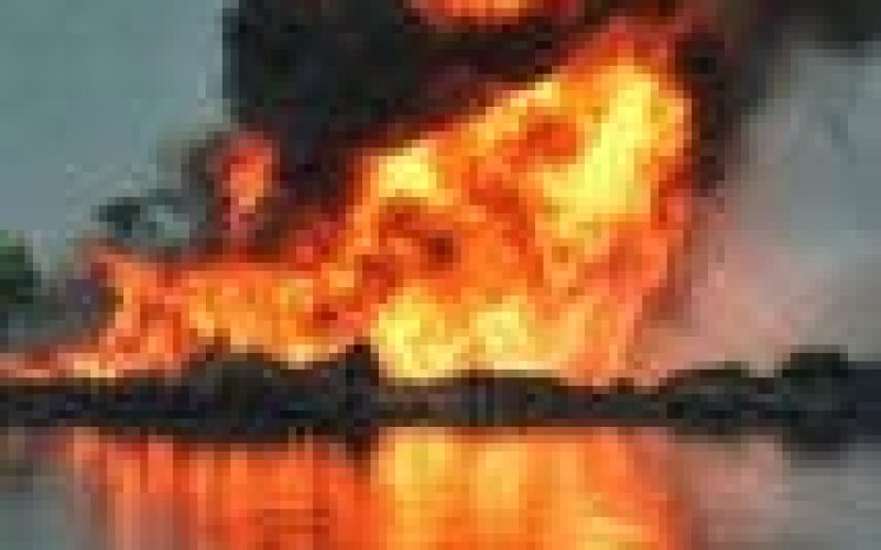 Suspected militants set ablaze Agip oil pipelines in Bayelsa community