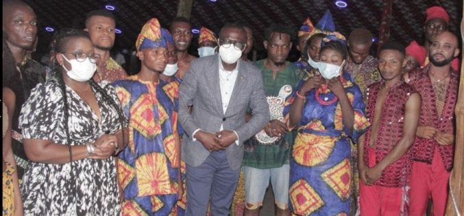 When Gov Sanwo – Olu visited LaCampagne Tropicana Forest River Beach Resort