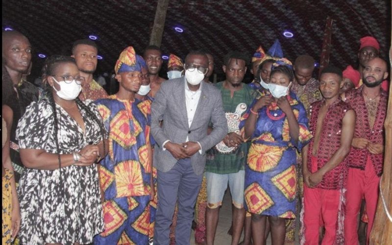When Gov Sanwo – Olu visited LaCampagne Tropicana Forest River Beach Resort