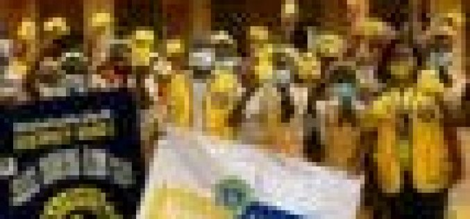Agege Diamond Lions Club donates sanitary pads to female pupils