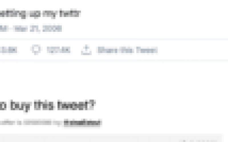 First tweet on Twitter fetches $2.9 mn at auction