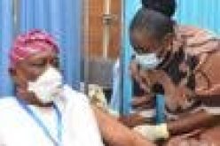 Photos: Ogun ex-Gov, Osoba receives COVID-19 vaccine jab in Abeokuta