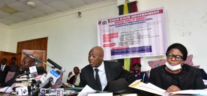 #EndSARS: Osun Panel winds down public sitting, concludes 34 cases