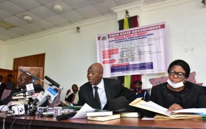 #EndSARS: Osun Panel winds down public sitting, concludes 34 cases