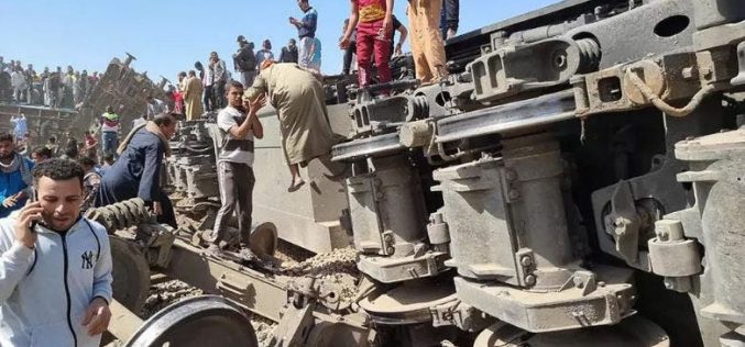 Egypt revises death toll in train collision down to 19
