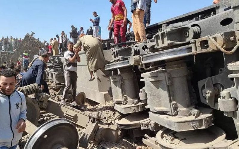 Egypt revises death toll in train collision down to 19