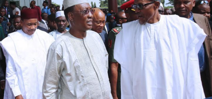 Buhari, President Idriss Deby of Chad in bilateral talks in Aso Rock