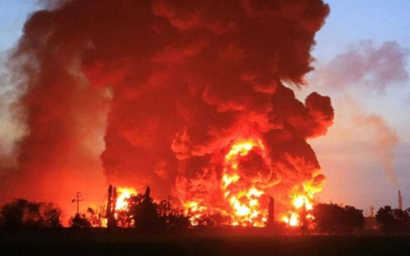 Just in: Eleven tankers burnt in Kaduna inferno