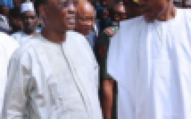 Buhari, Idriss Deby of Chad in bilateral talks at Aso Rock