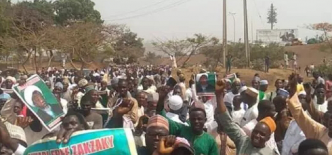 Abuja Protest: Police restore calm, disperse members of proscribed Islamic Movement of Nigeria, Shiites