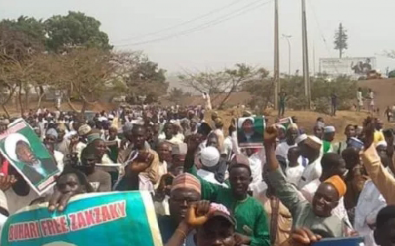 Abuja Protest: Police restore calm, disperse members of proscribed Islamic Movement of Nigeria, Shiites