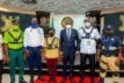 Traffic enforcement: Sanwo-Olu unveils body worn camera gadgets for law enforcement officers